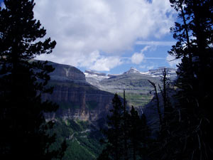 Brecha de Rolando - Ordesa Vistas desde la Faja Pelay - Ordesa