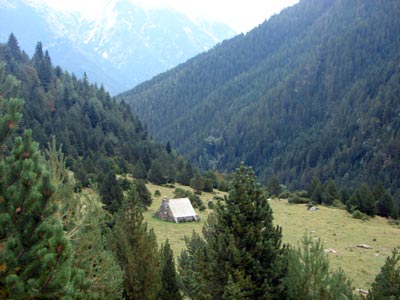 Refugio de Montinier, cerca de Ordesa (Pineta)